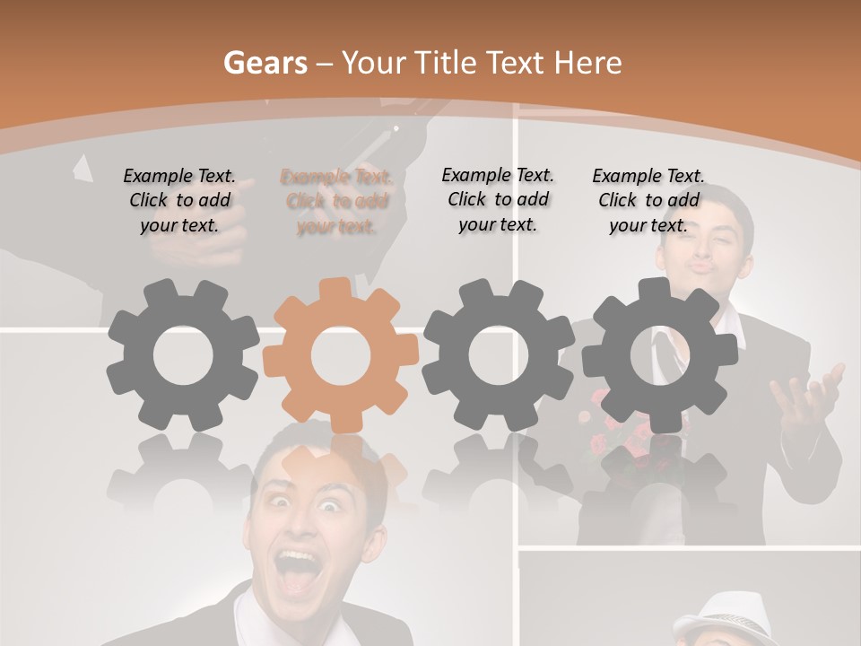 Valentine Caucasian Young PowerPoint Template