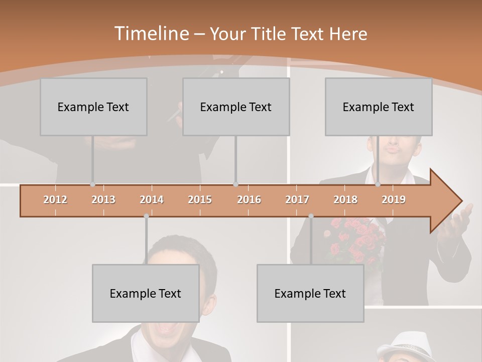 Valentine Caucasian Young PowerPoint Template