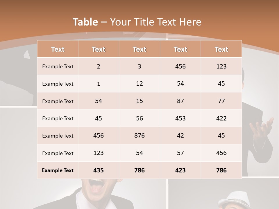 Valentine Caucasian Young PowerPoint Template
