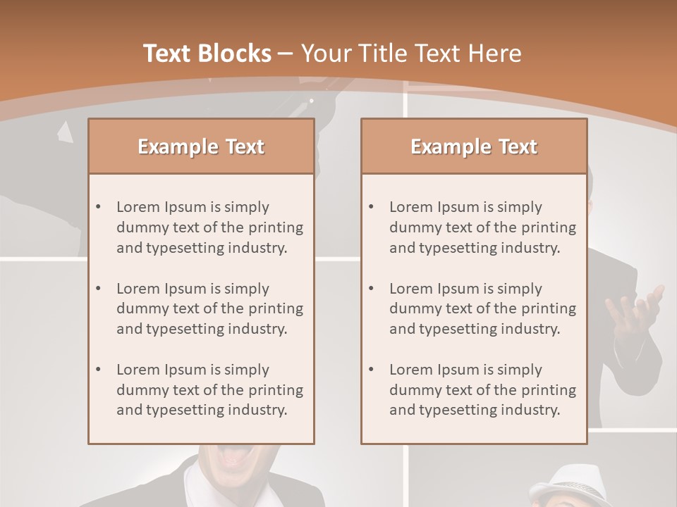 Valentine Caucasian Young PowerPoint Template