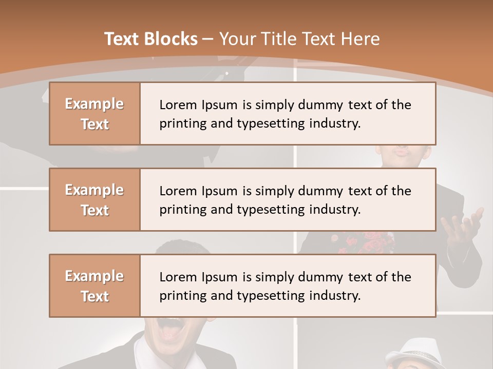 Valentine Caucasian Young PowerPoint Template