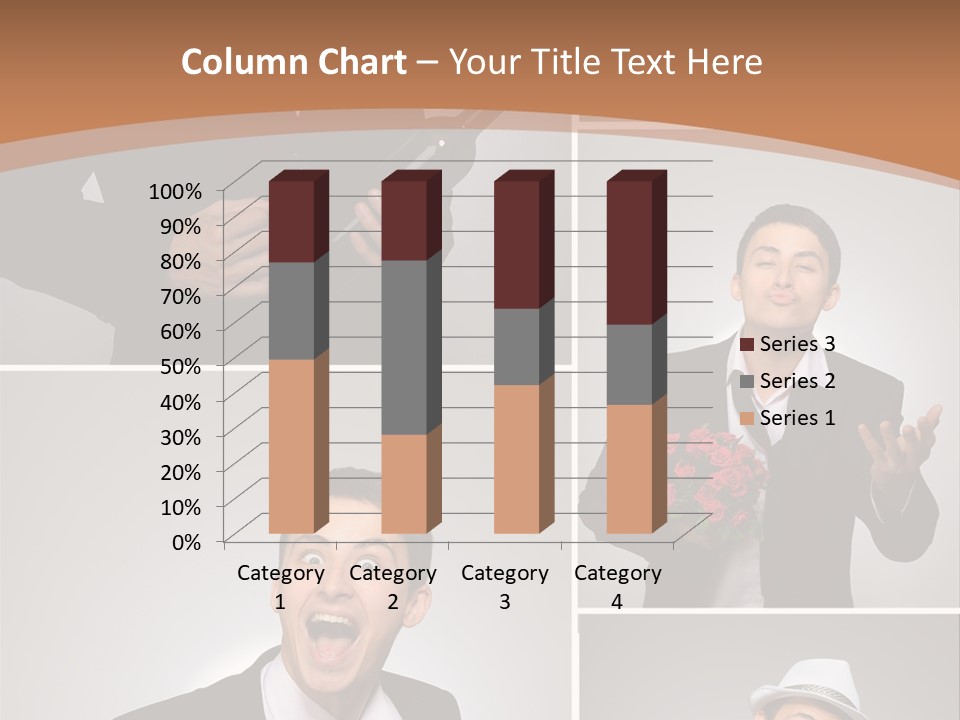 Valentine Caucasian Young PowerPoint Template