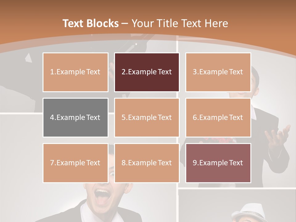 Valentine Caucasian Young PowerPoint Template