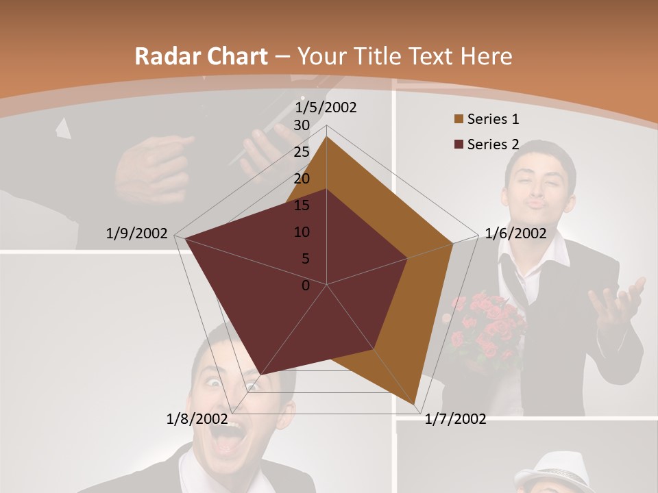 Valentine Caucasian Young PowerPoint Template