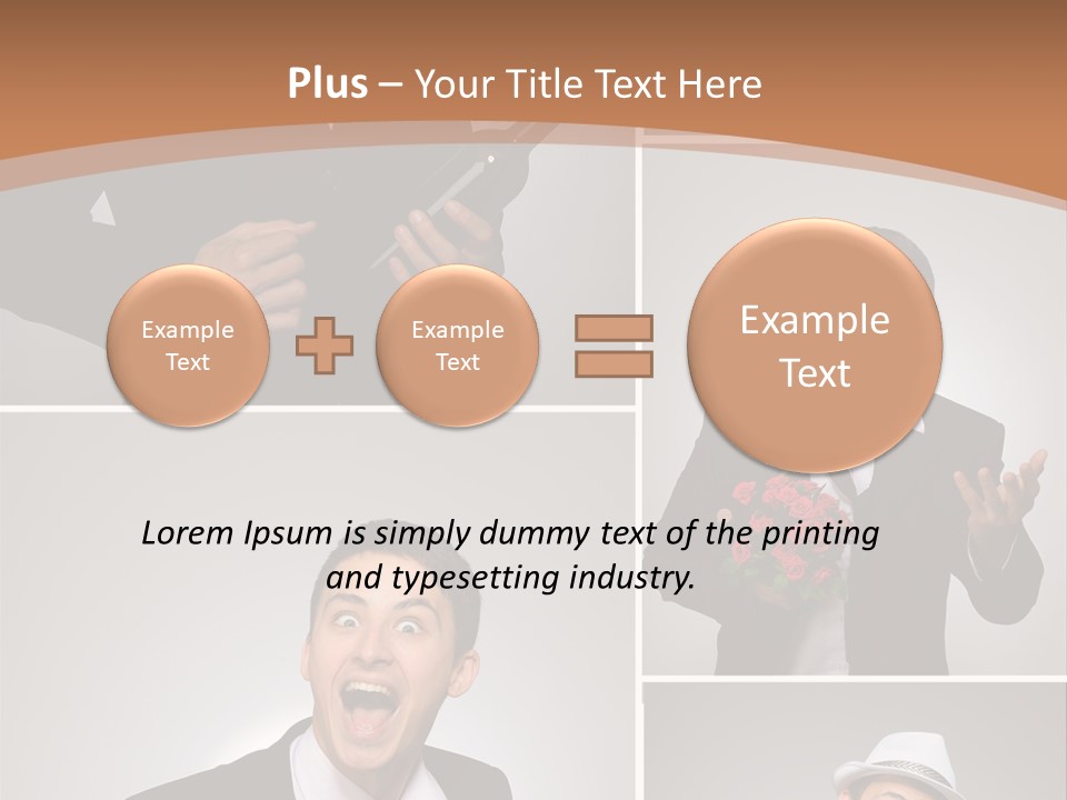 Valentine Caucasian Young PowerPoint Template