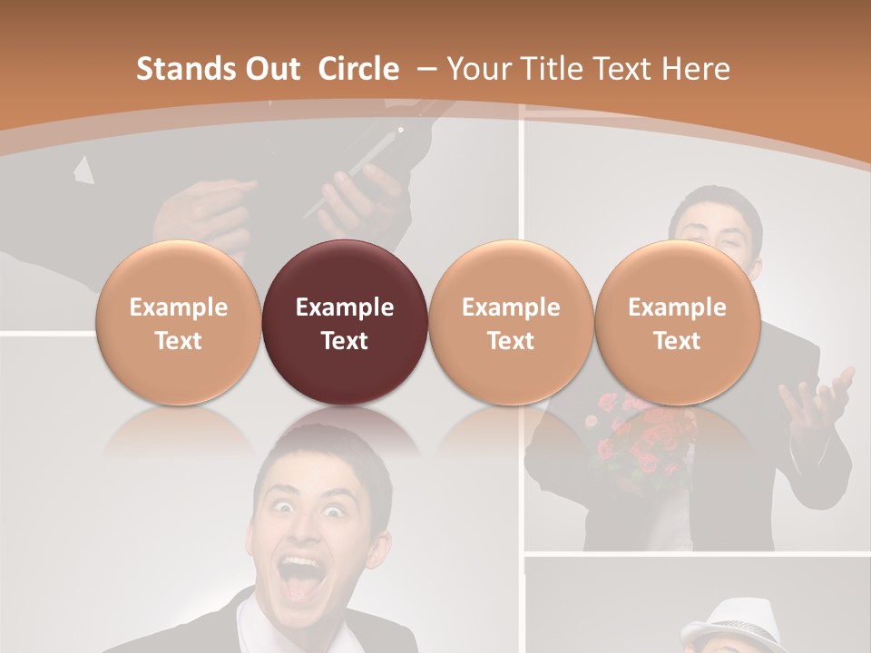 Valentine Caucasian Young PowerPoint Template