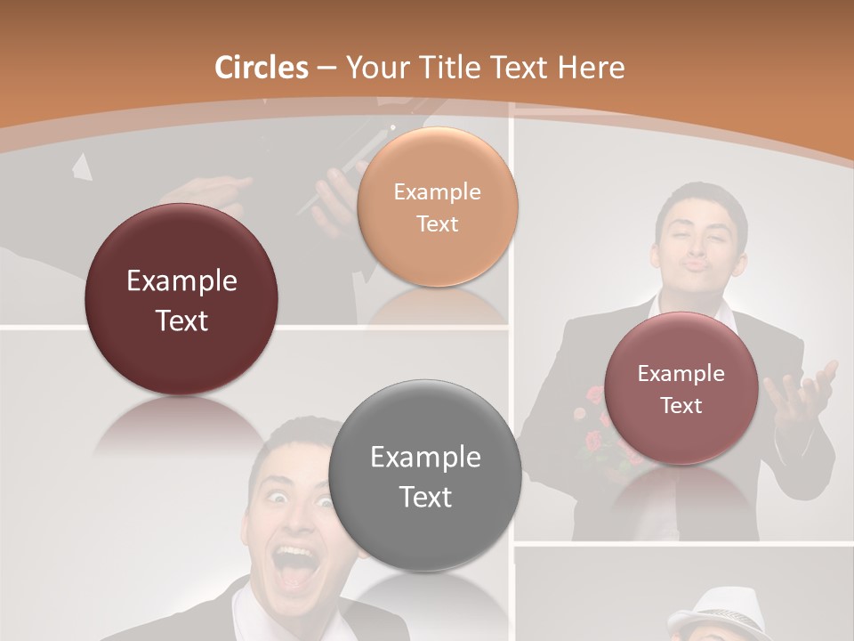 Valentine Caucasian Young PowerPoint Template