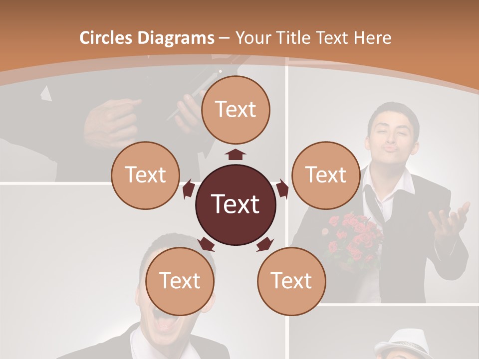 Valentine Caucasian Young PowerPoint Template