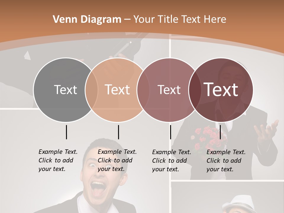 Valentine Caucasian Young PowerPoint Template