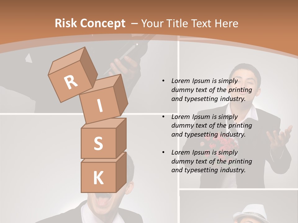 Valentine Caucasian Young PowerPoint Template