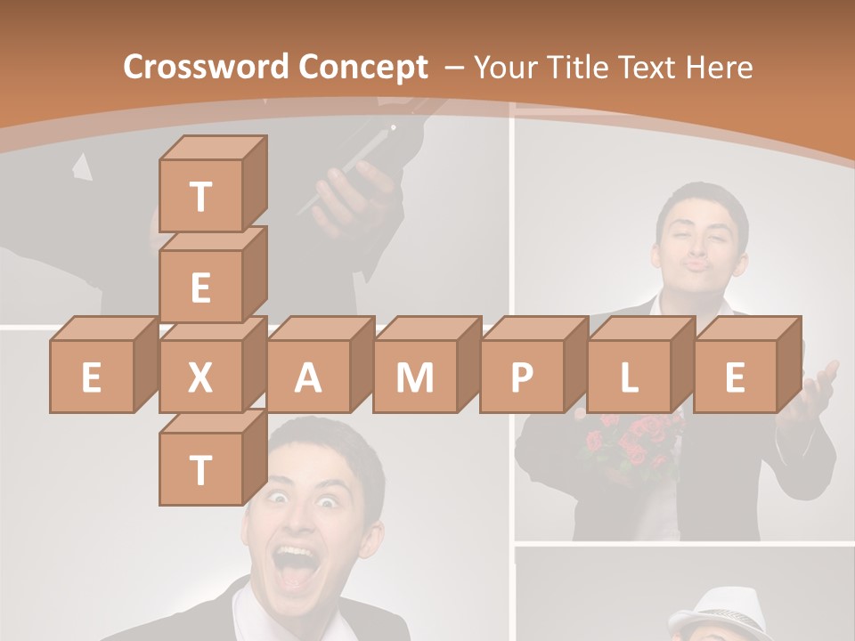 Valentine Caucasian Young PowerPoint Template