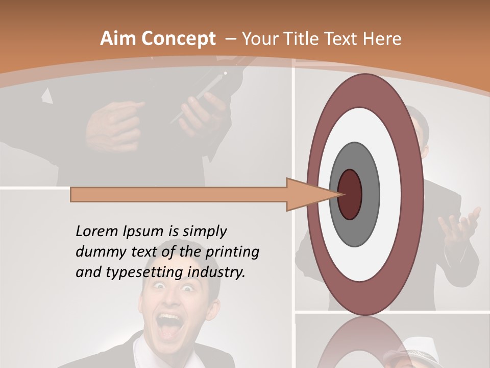 Valentine Caucasian Young PowerPoint Template