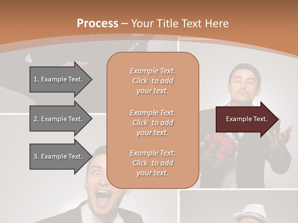 Valentine Caucasian Young PowerPoint Template