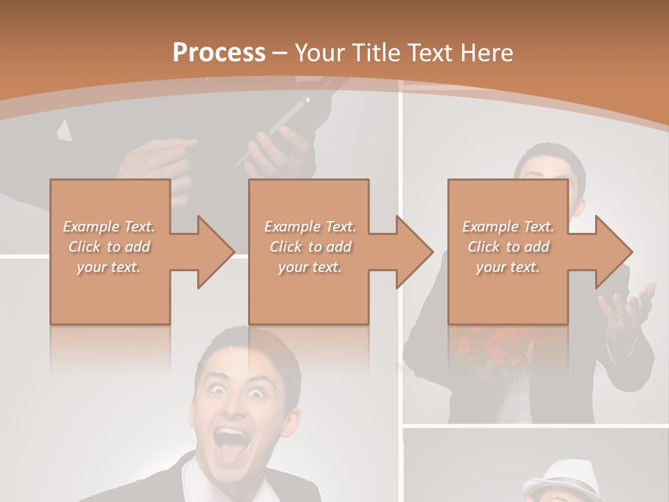 Valentine Caucasian Young PowerPoint Template