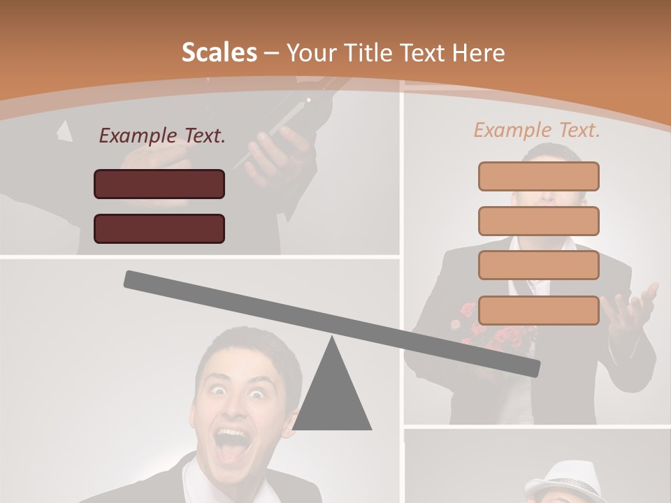 Valentine Caucasian Young PowerPoint Template