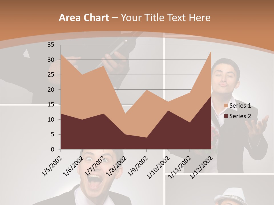 Valentine Caucasian Young PowerPoint Template