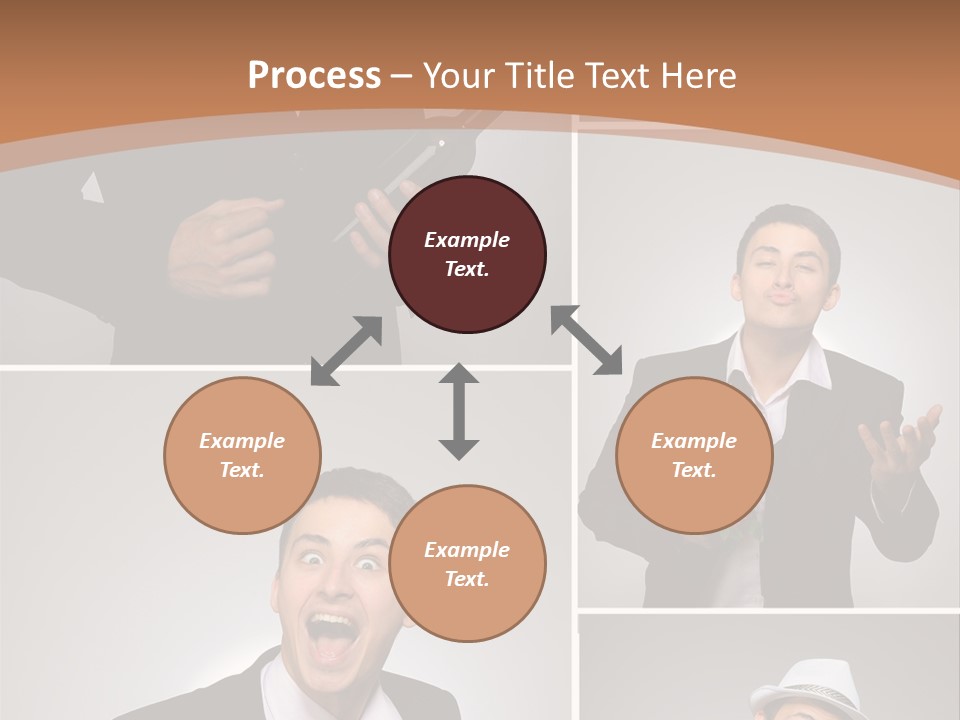 Valentine Caucasian Young PowerPoint Template