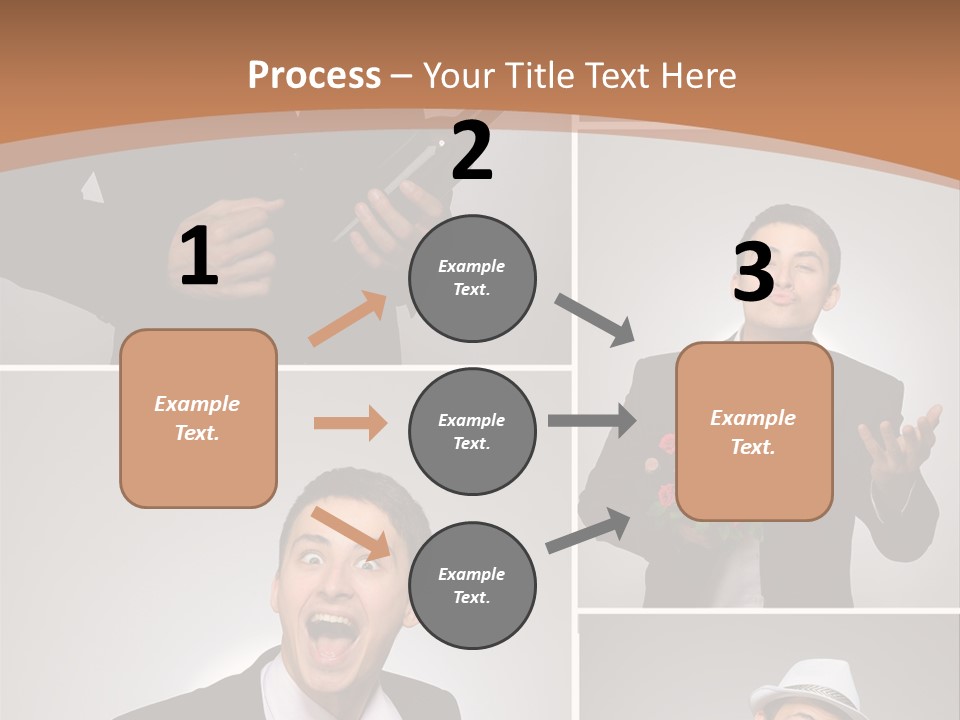 Valentine Caucasian Young PowerPoint Template