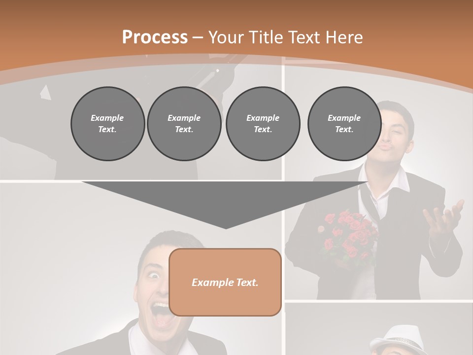 Valentine Caucasian Young PowerPoint Template