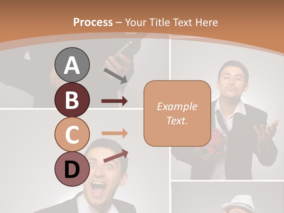 Valentine Caucasian Young PowerPoint Template