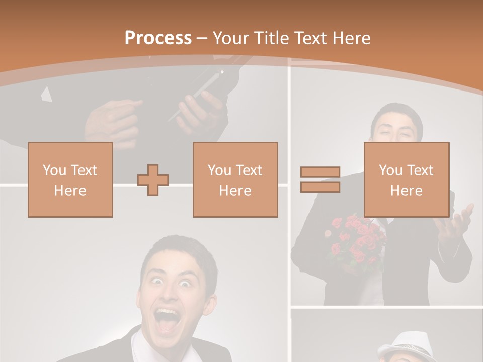 Valentine Caucasian Young PowerPoint Template