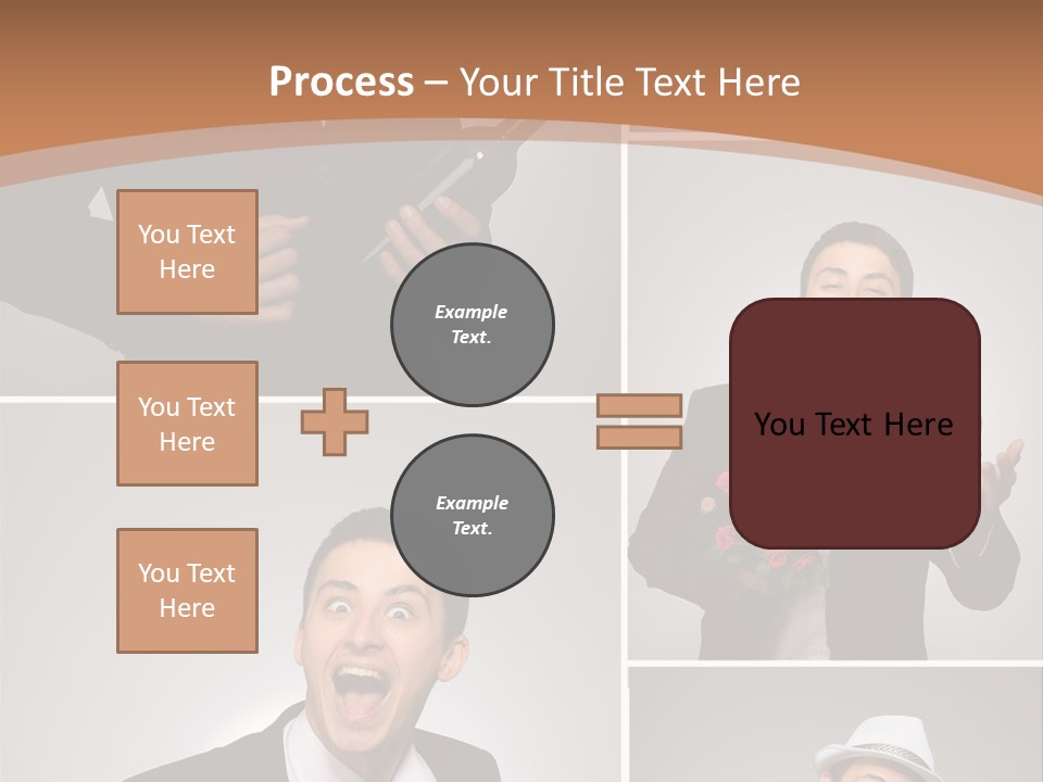 Valentine Caucasian Young PowerPoint Template