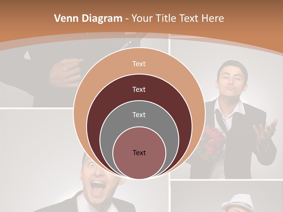 Valentine Caucasian Young PowerPoint Template