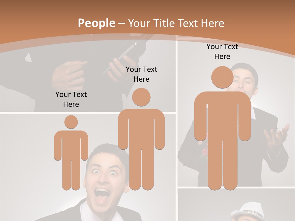 Valentine Caucasian Young PowerPoint Template