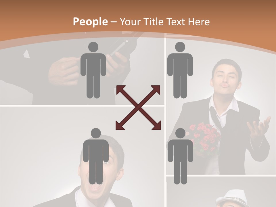 Valentine Caucasian Young PowerPoint Template