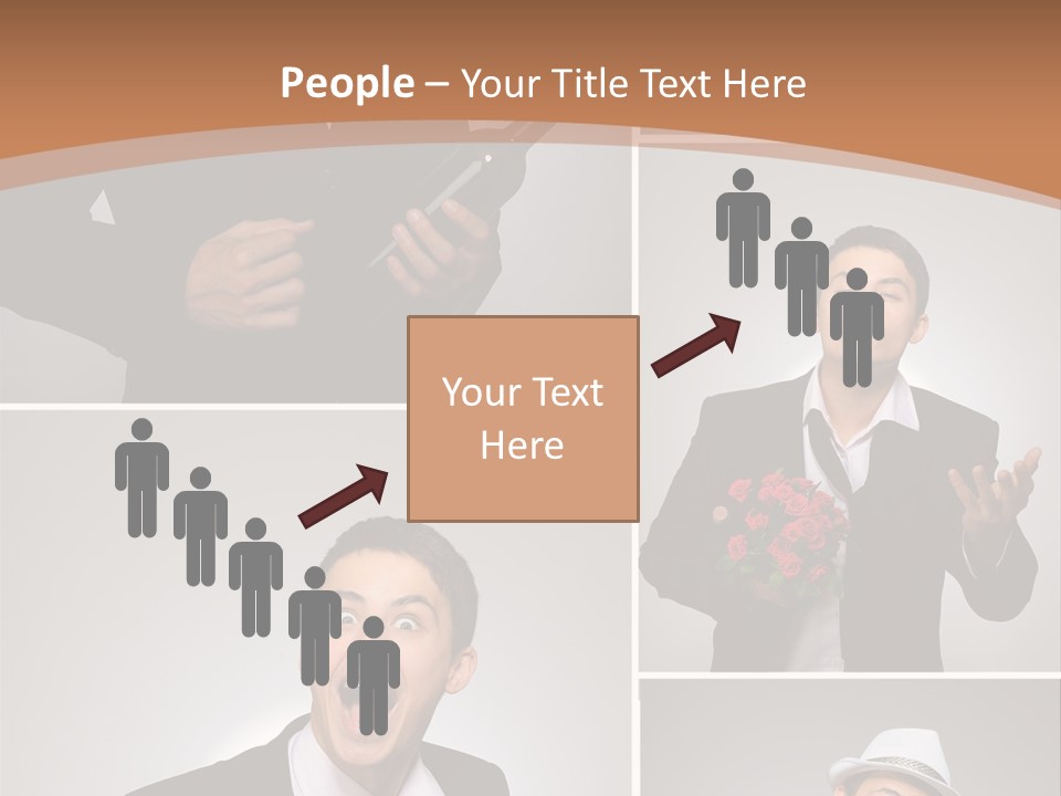 Valentine Caucasian Young PowerPoint Template