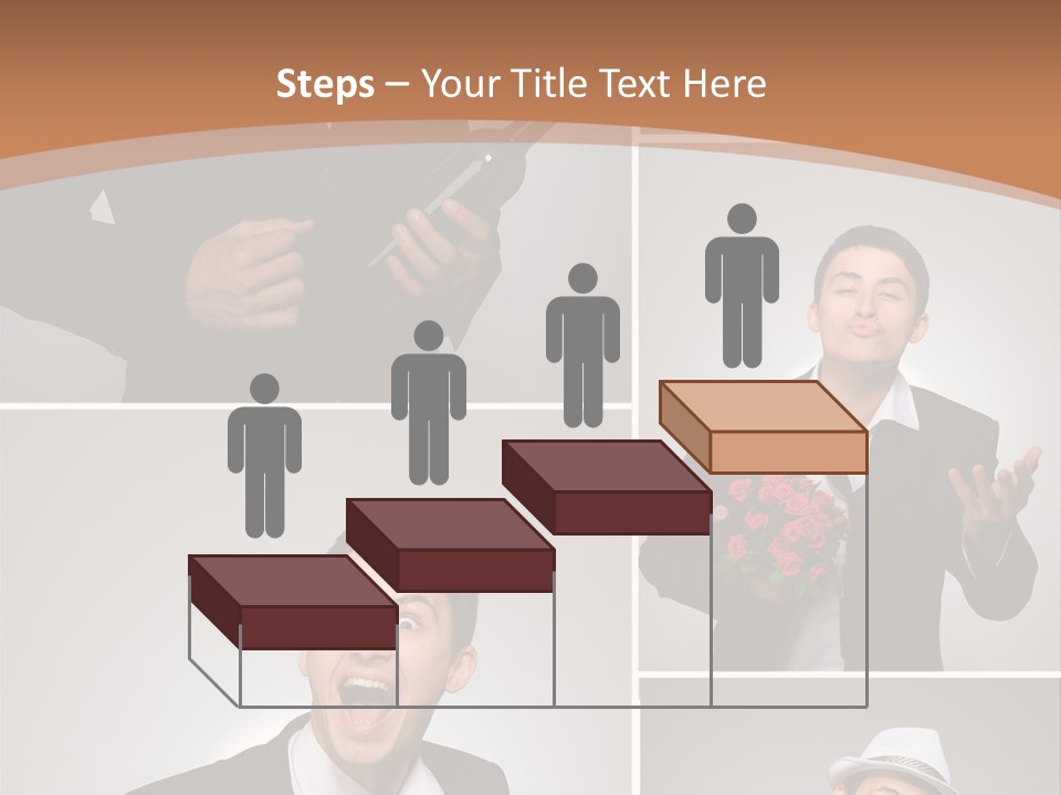 Valentine Caucasian Young PowerPoint Template