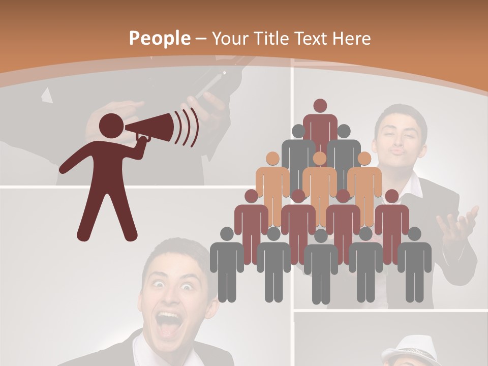 Valentine Caucasian Young PowerPoint Template