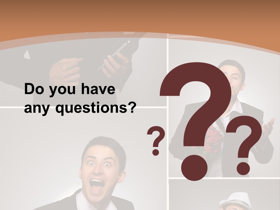 Valentine Caucasian Young PowerPoint Template