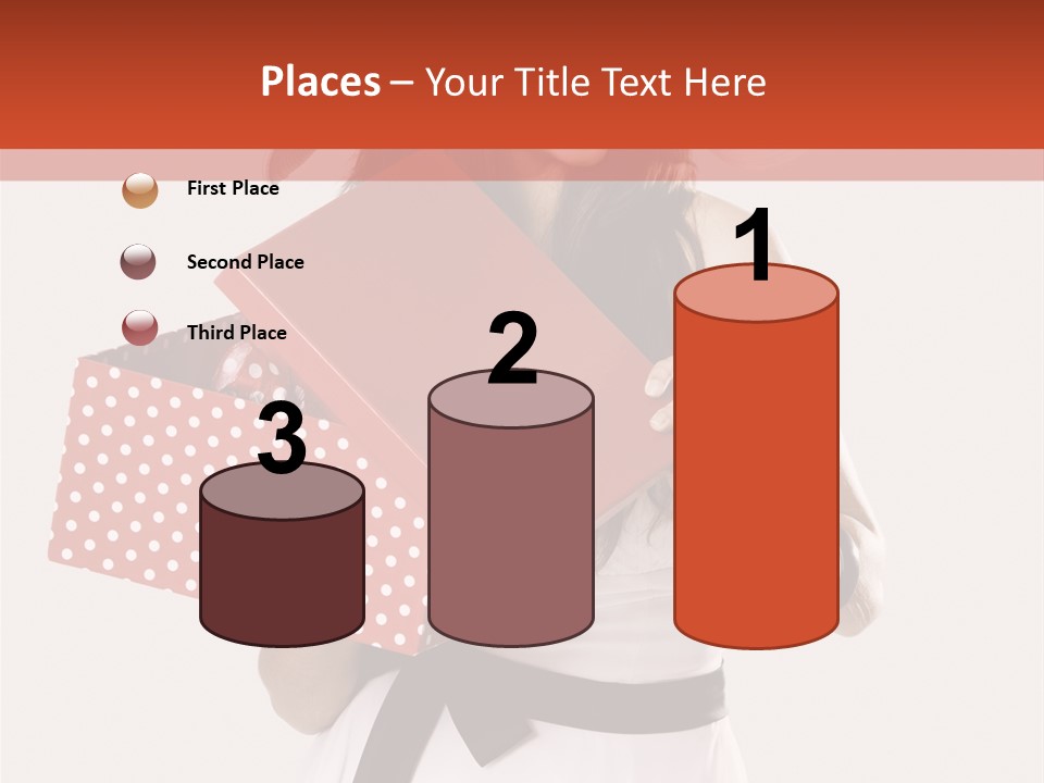 Adult Brunette Cute PowerPoint Template