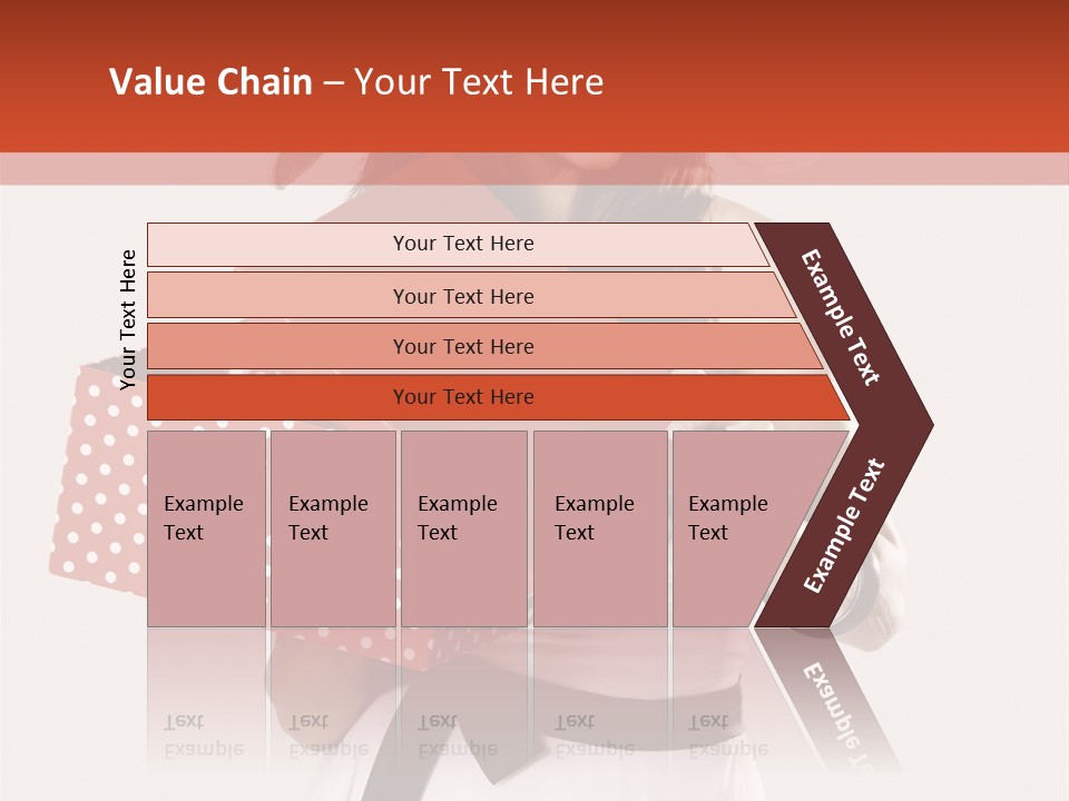 Adult Brunette Cute PowerPoint Template