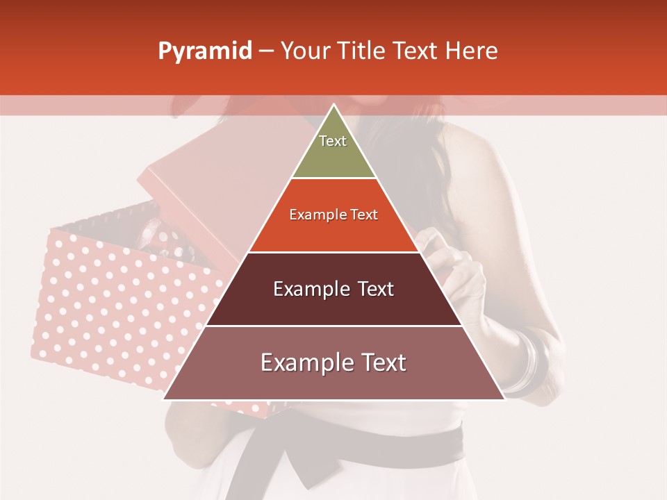 Adult Brunette Cute PowerPoint Template