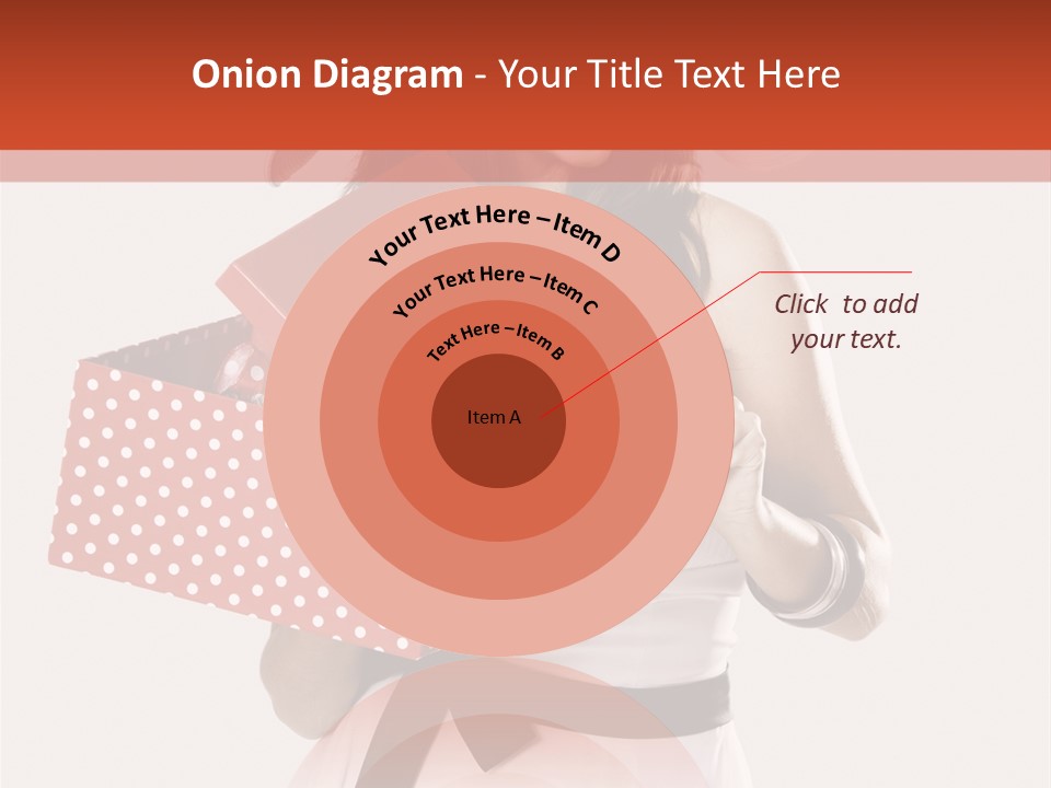 Adult Brunette Cute PowerPoint Template