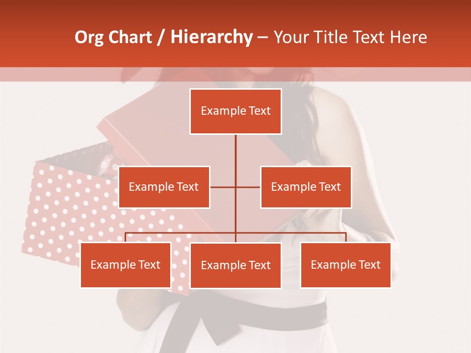 Adult Brunette Cute PowerPoint Template