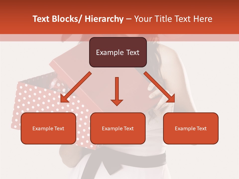 Adult Brunette Cute PowerPoint Template