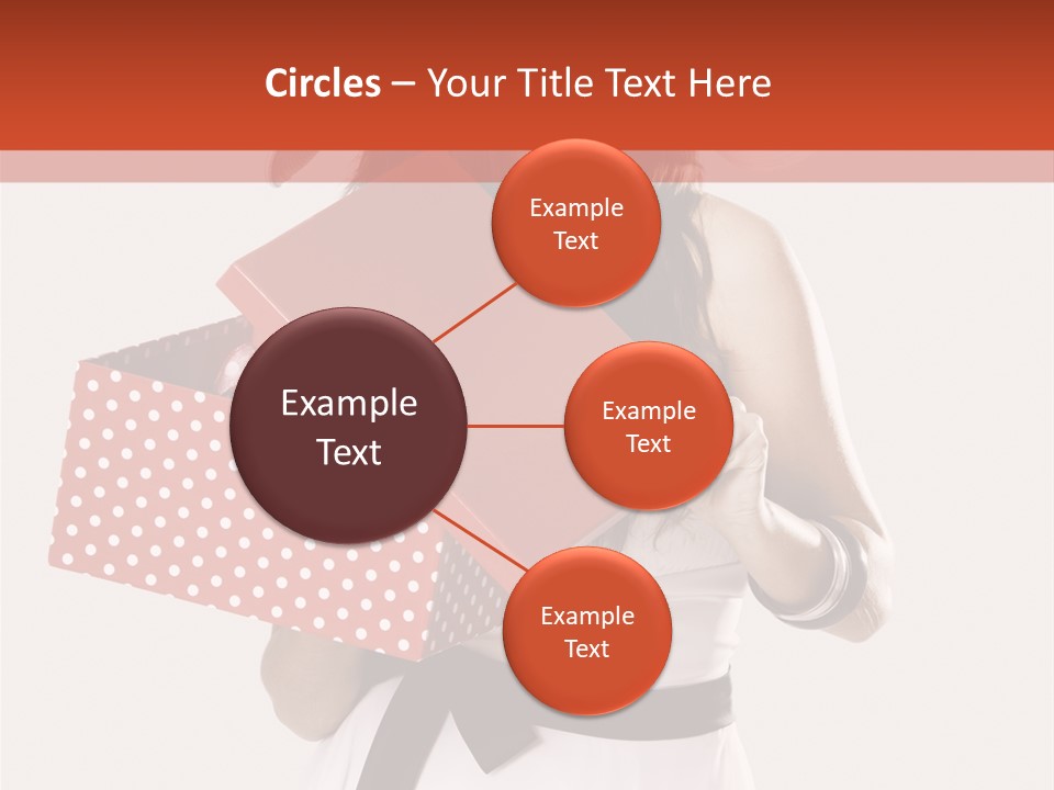 Adult Brunette Cute PowerPoint Template