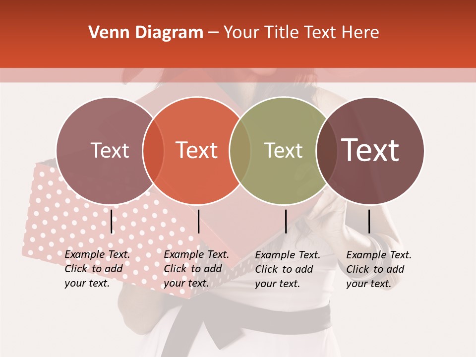 Adult Brunette Cute PowerPoint Template