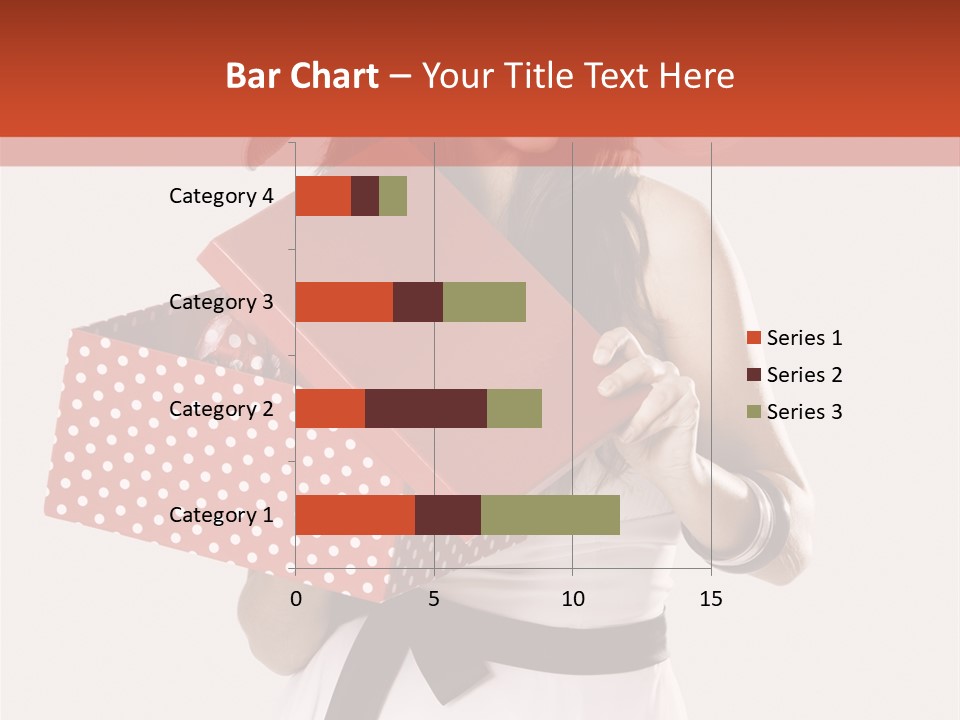 Adult Brunette Cute PowerPoint Template