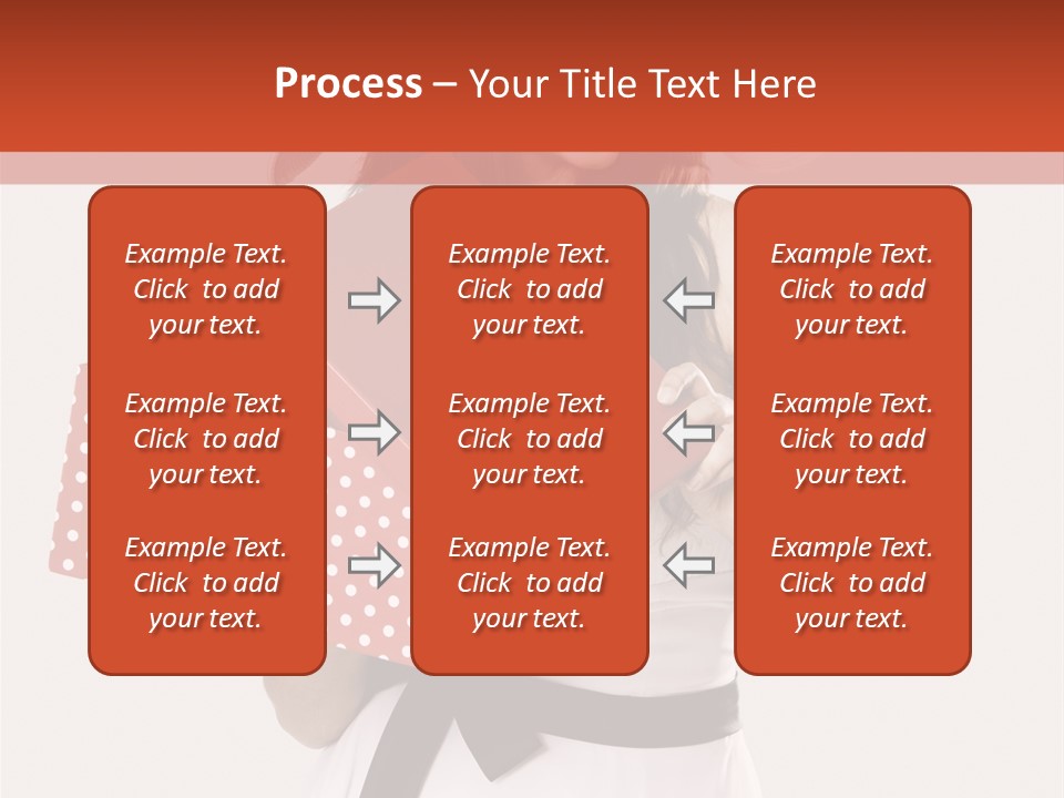 Adult Brunette Cute PowerPoint Template