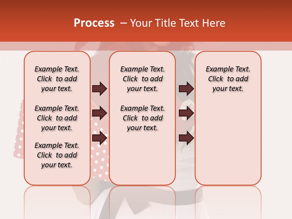 Adult Brunette Cute PowerPoint Template