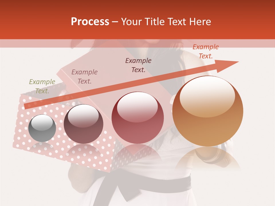 Adult Brunette Cute PowerPoint Template