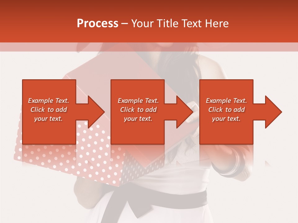 Adult Brunette Cute PowerPoint Template