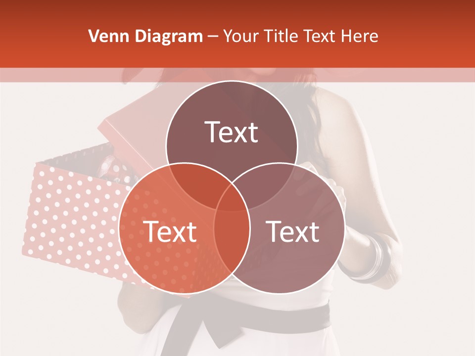 Adult Brunette Cute PowerPoint Template