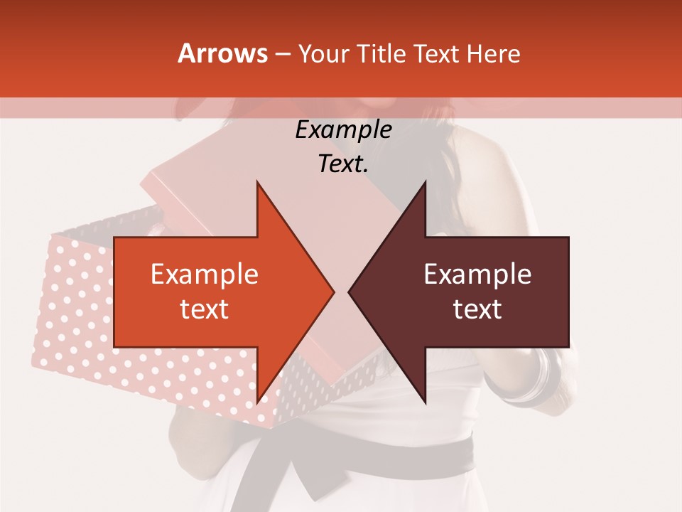 Adult Brunette Cute PowerPoint Template