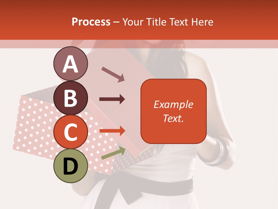 Adult Brunette Cute PowerPoint Template