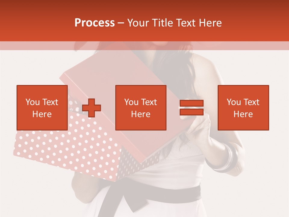 Adult Brunette Cute PowerPoint Template